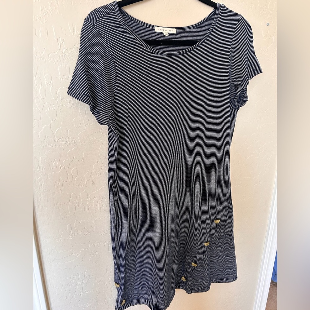 Copper Key Midi Dress